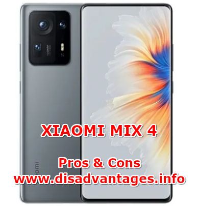 disadvantages xiaomi mix 4