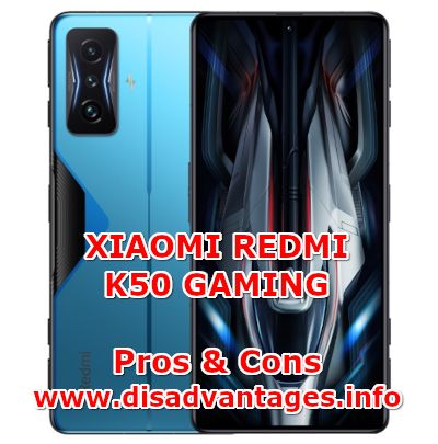 disadvantages xiaomi redmi k50 gaming edition 5g