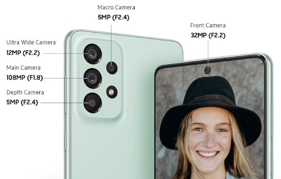 disadvantages samsung galaxy a73 5g camera