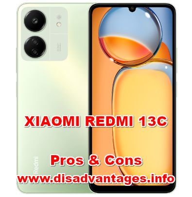 disadvantages XIAOMI REDMI 13C