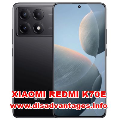 disadvantages XIAOMI REDMI K70E